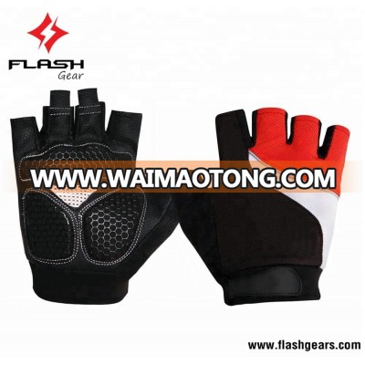 Flash Gear Best Quality Textile Half Finger Cycling Gloves 2019, High Quality Cycling Gloves_2019