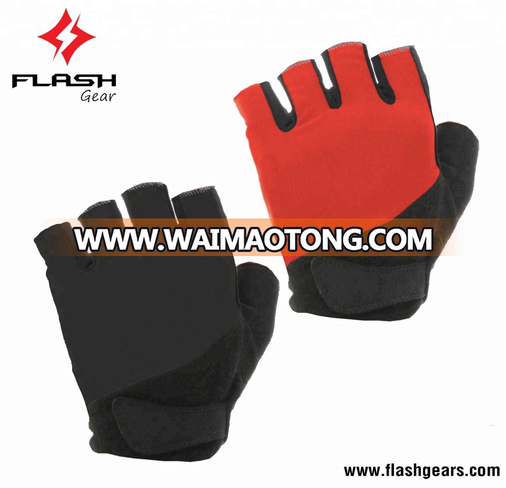 Flash Gear Thinsulate Half Finger Cycling Gloves 2019, Best Leather Half Finger Cycling Gloves_2019